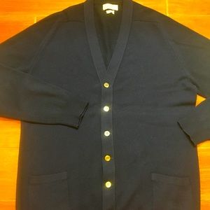 Lyle & Scott 100% Cashmere Cardigan Scotland Lg.